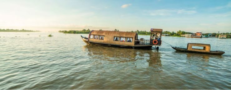 Song Xanh Sampan 3 days Mekong Crossroads