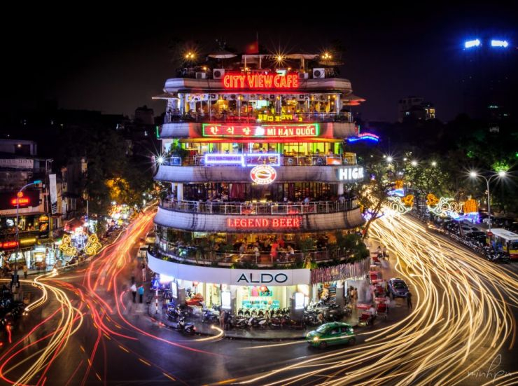 Hanoi Night Lights & Food Tour