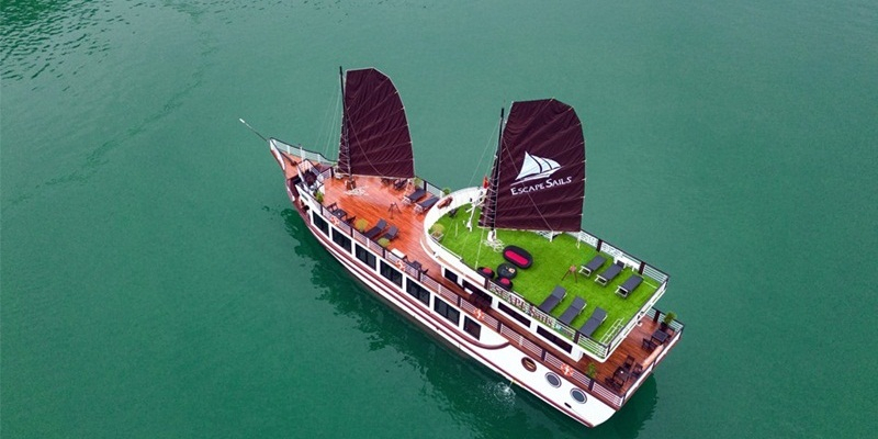 Lan Ha Bay Day Cruise with Escapes Sails